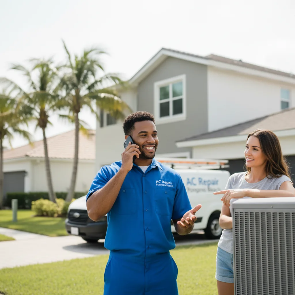 AC Repair Pompano Beach customer support in Reed City